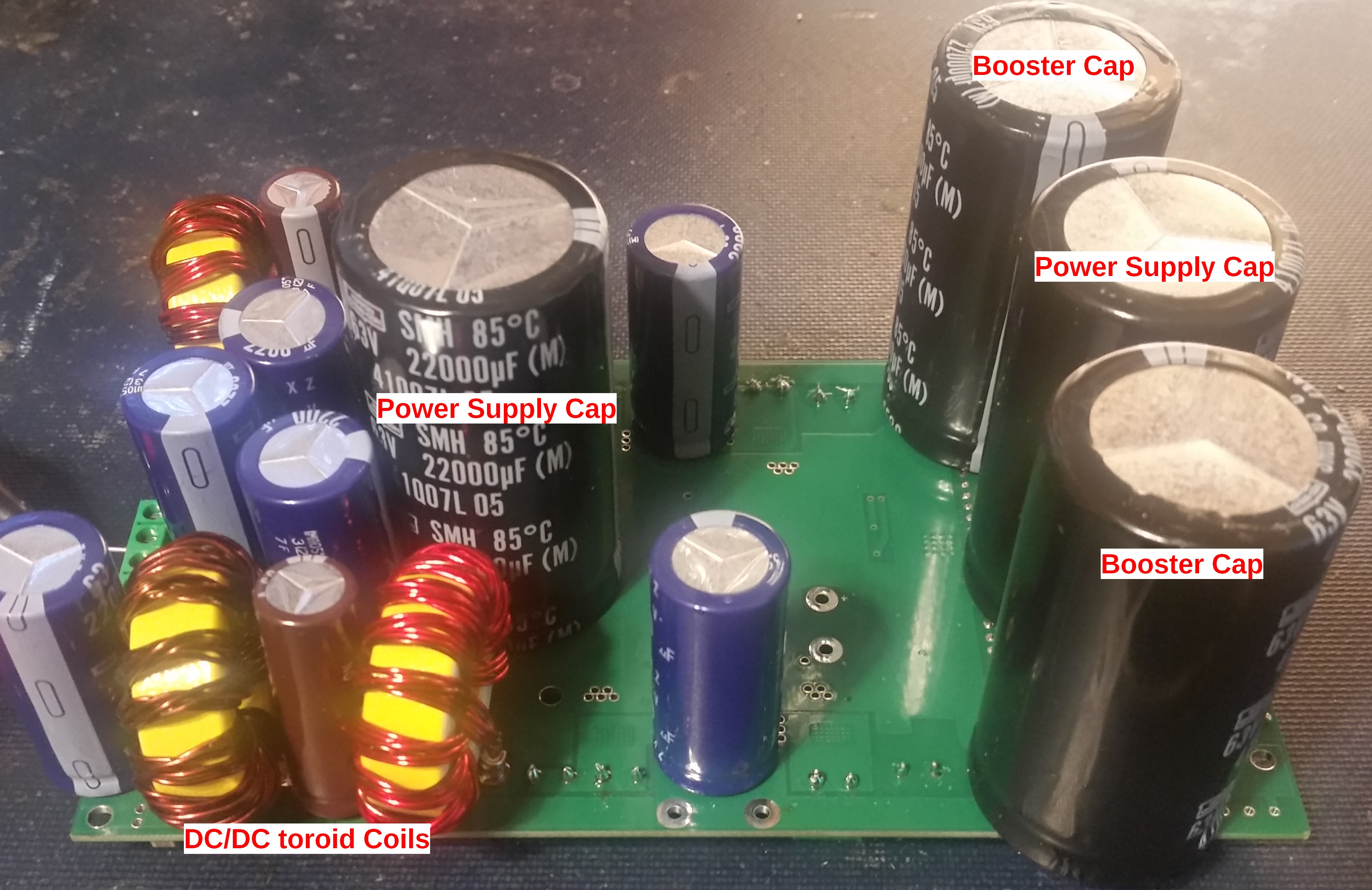 Controller PCB Through hole components rate